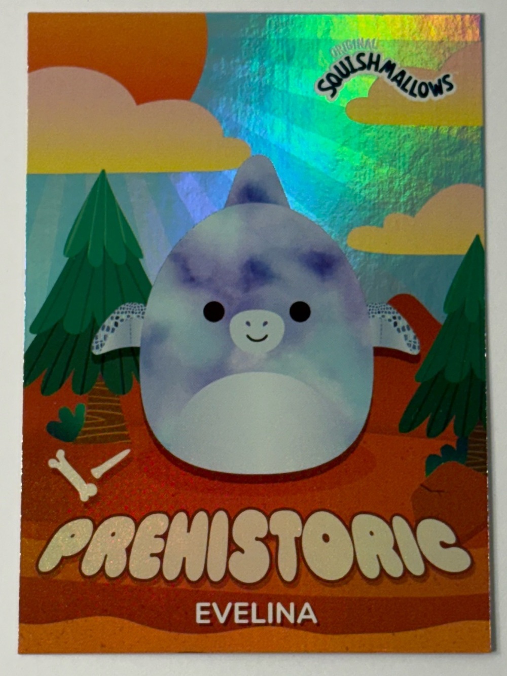 🦴 [5/$15] 2025 PANINI SQUISHMALLOWS SERIES 2 EVELINA TRADING CARD #3 BASE 🦴